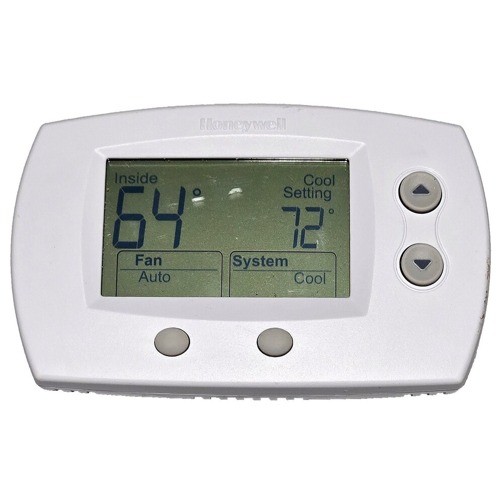 Honeywell Thermostat TH5220D1029 Focus Pro 5000 Non-Programmable 2 Heat 2 Cool